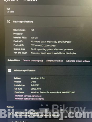 Gaming desktop Ryzen 7 5700X RTX 3060